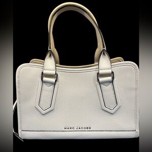 Marc Jacobs satchel crossbody in Marshmallow Cream